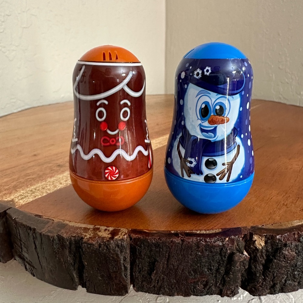 Scentos Wobble Markers Christmas Snowman & Gingerbread Man